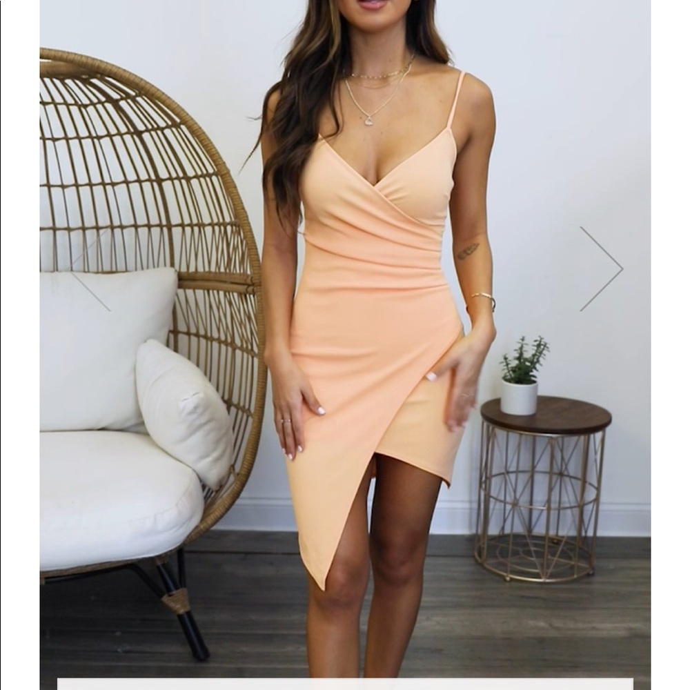 Pink Lily asymmetrical hem dress -NWT